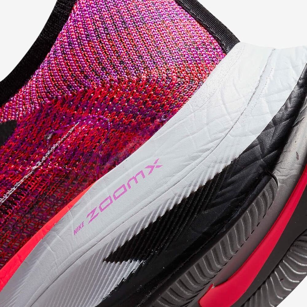 Nike Air Zoom Alphafly NEXT Flyknit Women Running Shoes Hyper Violet/Black 10.5 - Picture 5 of 8